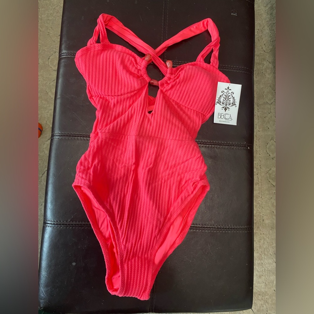 NWT BECCA swim suit Size S